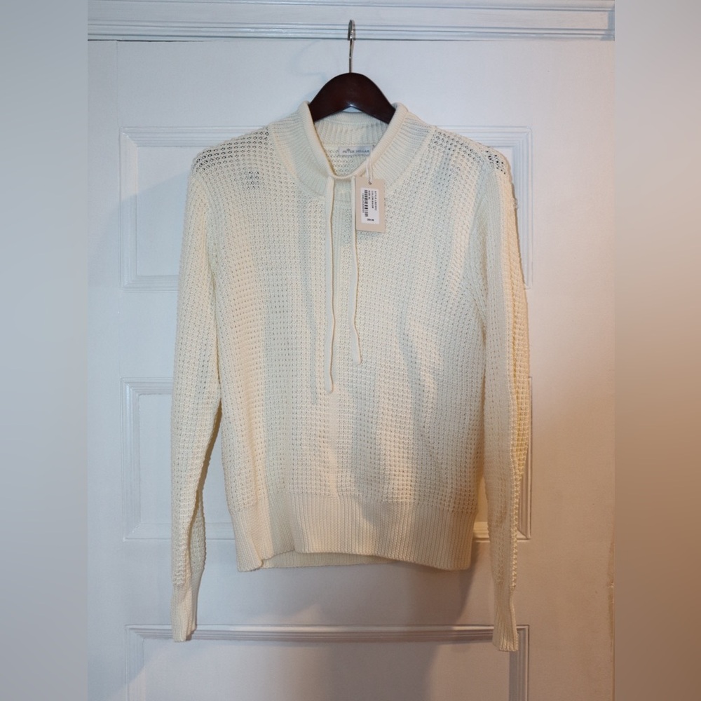 Peter Millar Women's Ivory Cowl Neck Sweater
